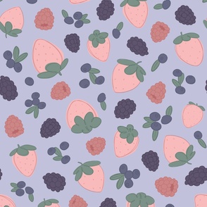 Berry Sweet - Large Scale - Blue