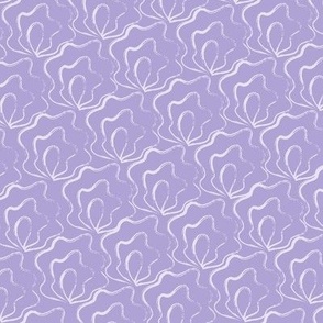 Script Brush Wavy Scallops Blender Lavender