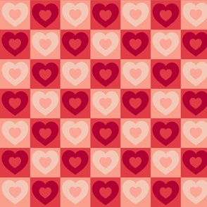 Checkered Hearts