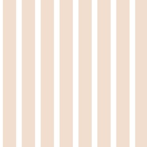 Blush Beige Stripes - Geometric - Minimalist - Pastel Colors - Classic - Traditional - Vertical Lines - Vertical Stripes