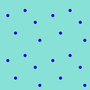 bold blue dots