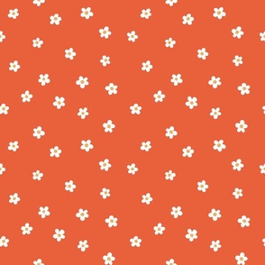 Dotty Daisy Strawberry Red