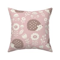 Whimsical Hedgie Haven Baby Pink [Large]