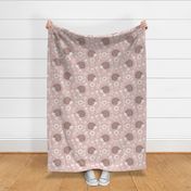 Whimsical Hedgie Haven Baby Pink [Large]