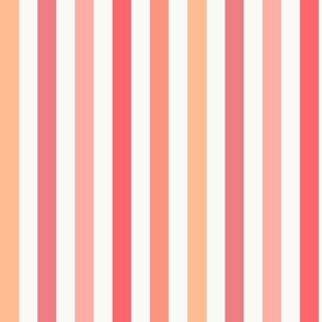 Peachy Stripe Vertical