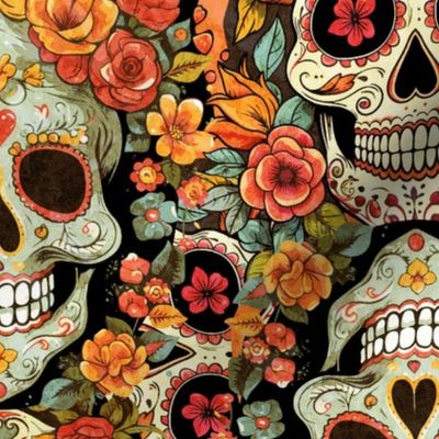 Mexican Dia de Los Muertos - 15 Inch