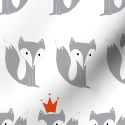King Fox in grey