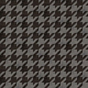 Houndstooth Classic Grandpa Chic Grey brown