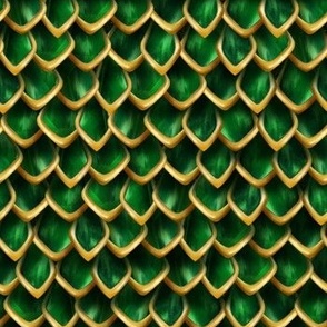 Green dragon scales