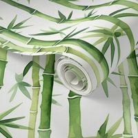 Bigger Watercolor Bamboo
