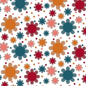 Retro Flowers Fun