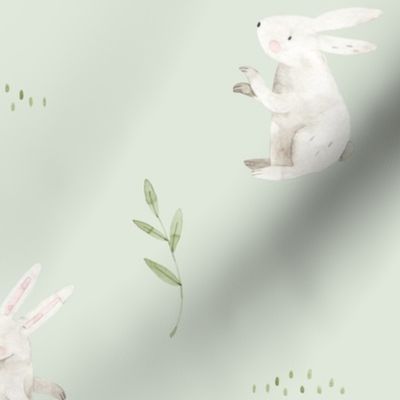 Bunny, Neutral Baby Nursery (honeydew-5)