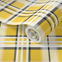 Classic Yellow Plaid Seamless Pattern for Timeless Elegance