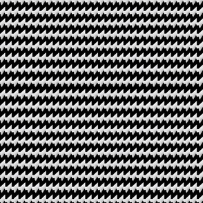 Monochrome Houndstooth Seamless Pattern for Classic Style