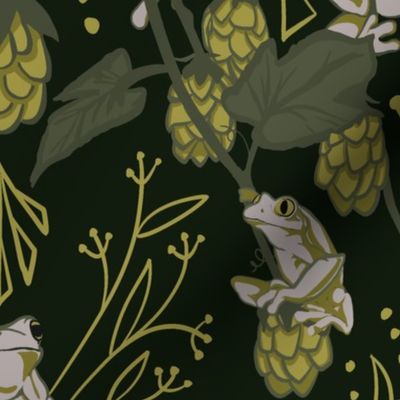 Bold Hop on Hops Brewery Vines