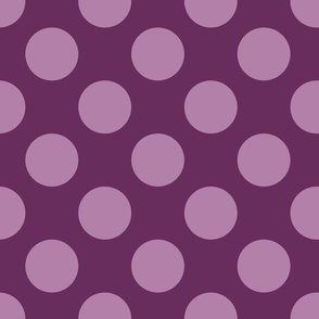 Purple Polka Dots