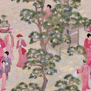 The Imperial court chinoiserie