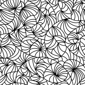 Handmade Doodle - White and Black