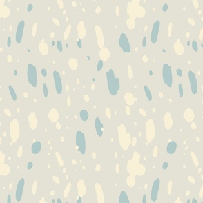 Lacey Rose Neutral Blue Dalmatian - Spotted