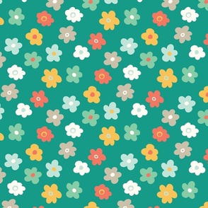 CUTE EASTER ditsy floral