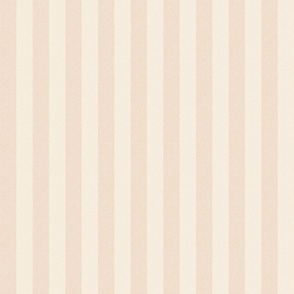Warm Minimalism Linen Stripes ⌘ Peach Puree Cream
