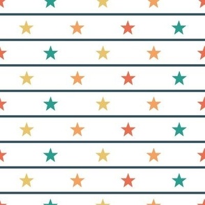 stars horizontal stripes