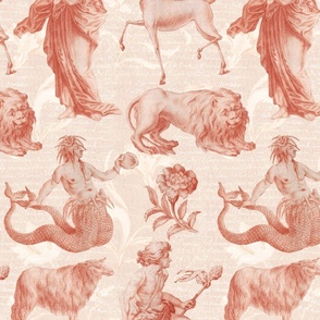 Classical Myth Toile de Jouy