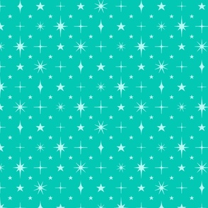 M - Aqua Stars Estrella Blender – Bright Aquamarine Blue Twinkle Sky