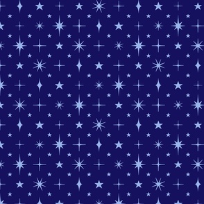M – Navy Blue Stars Estrella Blender - Midnight Blue Twinkle Sky