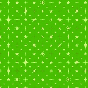 M - Green Stars Estrella Blender – Bright Grass Green Twinkle Sky