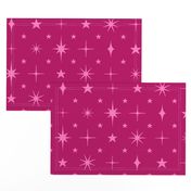 L - Pink Stars Estrella Blender - Bright Magenta Twinkle Little Star