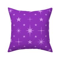 L - Purple Stars Estrella Blender – Bright Electric Violet Twinkle Sky