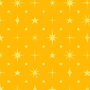 L - Yellow Stars Estrella Blender – Bright Lemon Sunshine Twinkle Sky
