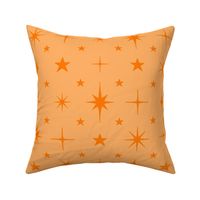 L – Pastel Orange Stars Blender – Light Papaya Twinkle Sky