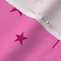 L – Pastel Pink Stars Blender - Light Bubblegum Twinkle Little Star