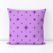 L - Pastel Lilac Stars Blender – Light Purple Twinkle Sky