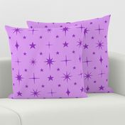 L - Pastel Lilac Stars Blender – Light Purple Twinkle Sky