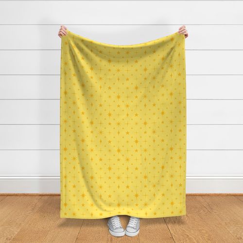 L - Pastel Yellow Stars Blender – Light Bumblebee Sunshine Twinkle Sky