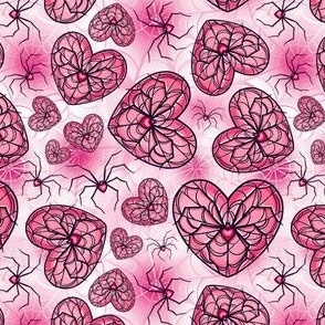Micro Sclae web of love pink web