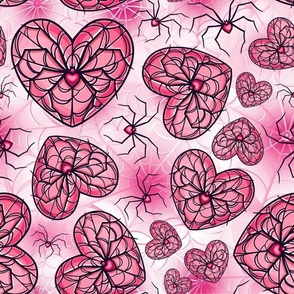 web of love pink web