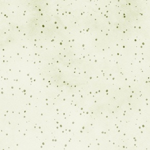 watercolor green dots - beautiful abstract dust in different shades of green - stylized botanical wallpaper