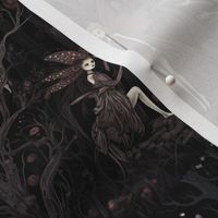 dark fairy fabric