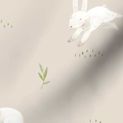 Bunny, Neutral Baby Nursery (natural-4)