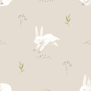 Bunny, Neutral Baby Nursery (natural-4)