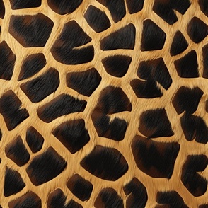Giraffe Spots Animal Print Pattern