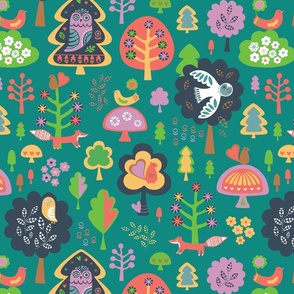 Magical Forest - Flora & Fauna