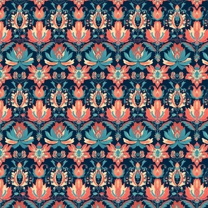 andrew905401_Illustrate_an_ikat_pattern_that_integrates_floral__5d8049cd-16d3-43bf-a22f-5d871851390c