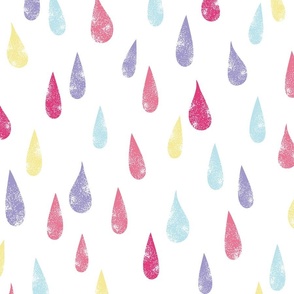 Oversized Raindrops Pattern - Pop Aesthetic 1 