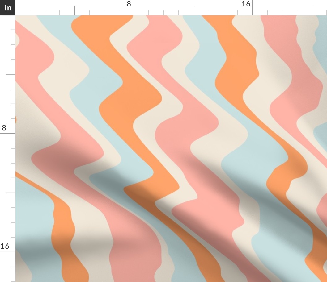 Pastel colored waves (geant)