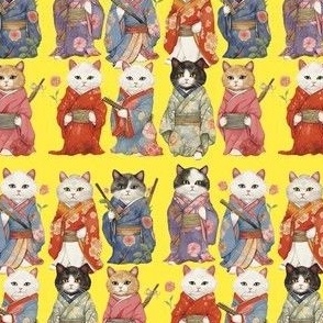 kimono kitties - NANOHANAIRO